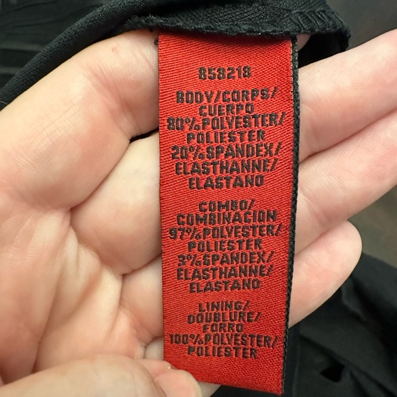 JS Collection black dress - Picture 6 of 12